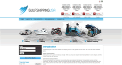 Desktop Screenshot of gulfshippingusa.com